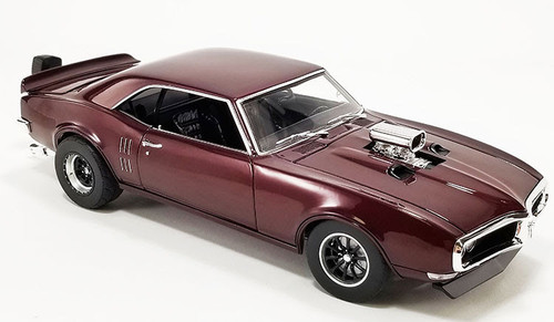 1/18 ACME 1968 Pontiac Firebird Drag Outlaw Custom Maroon