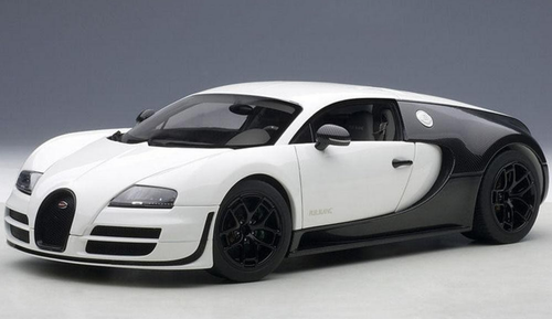 1/18 AUTOart Bugatti Veyron Super Sport Pur Blanc Edition Diecast