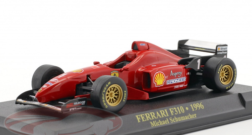 1/43 Altaya 1996 Michael Schumacher Ferrari F310 #1 Formula 1 Car