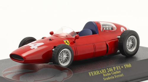1/43 Altaya 1960 Richie Ginther Ferrari Dino 246 P #34 6th Monaco