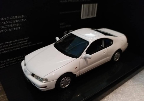 1/43 WIT'S WITS Honda Prelude 2.2Si VTEC (White) Diecast Car