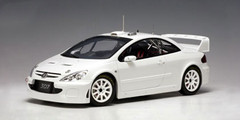 1/18 AUTOart PEUGEOT 307 WRC 2005 PLAIN BODY VERSION (WHITE) Diecast Car Model 80558