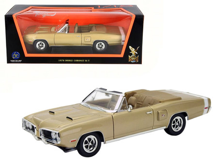 ミニカー Lucky Die Cast Dodge Coronet R/T 1970 Lucky DieCast 1:18 Dodge Coronet R/T Year 1970 gold 92548
