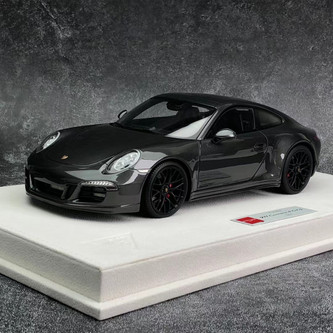 1/18 Makeup Porsche 911 (991) Carrera 4 GTS (Grey) Resin Car