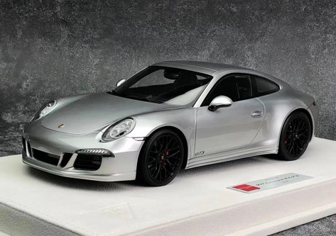 1/18 Makeup 2014 Porsche 911 (991) Carrera 4 GTS (Silver) Resin