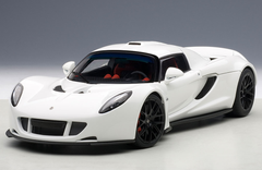 1/18 AUTOart HENNESSEY VENOM GT SPYDER (WHITE) Diecast Car Model 75404