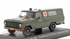 1/43 Altaya 1969 Ford F-100 Military ambulance Argentina (Olive Green) Car Model