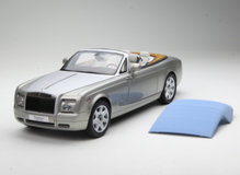 1/18 KYOSHO ROLLS-ROYCE PHANTOM COUPE Soft Top Convertible (GREY) DIECAST MODEL