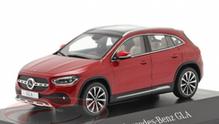 1/43 Dealer Edition 2020 Mercedes-Benz GLA (H247) (Designo Patagonia Red Bright) Car Model