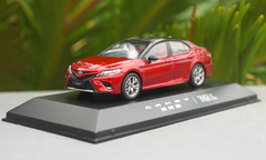 1/43 Dealer Edition 8th Generation (2018-Present) Toyota Camry XSE SE (Red) Diecast Car Model