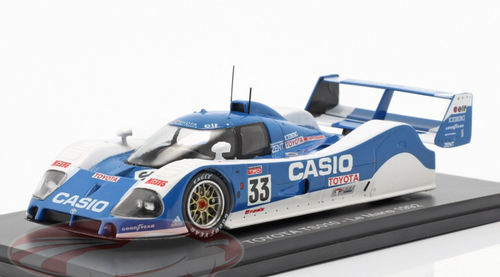 TOYOTA TS010 CASIO #33 ミニカー1/43 1/43 Spark 1992 Toyota TS010 #33 2nd 24h LeMans Toyota Team Tom's