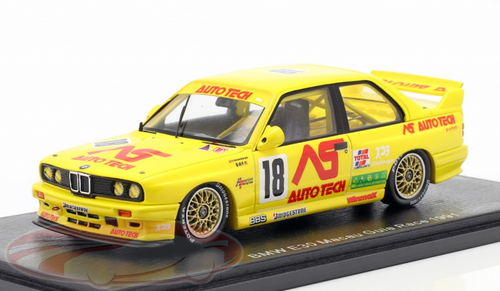 1/43 Spark 1991 BMW M3 (E30) #18 Macau Guia Race Auto Tech Racing