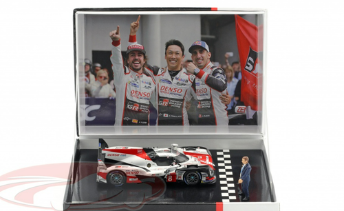 1/43 Spark 2018 Toyota TS050 Hybrid #8 Winner 24h LeMans Toyota