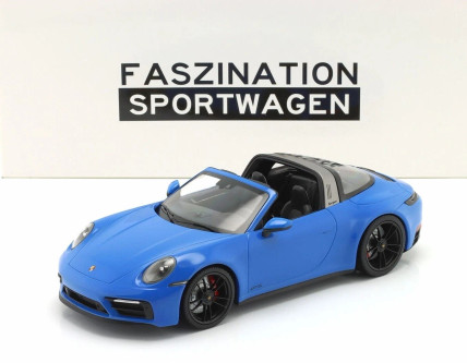 1/18 Minichamps 2021 Porsche 911 (992) Targa 4 GTS (Shark 1/18 Minichamps 2021 Porsche 911 (992) Targa 4 GTS (Shark