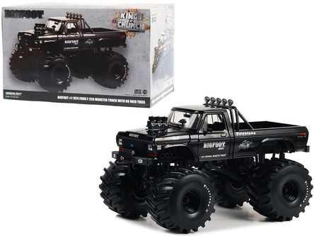 1/18 Greenlight 1974 Ford F-250 Monster Truck Black Bandit Edition