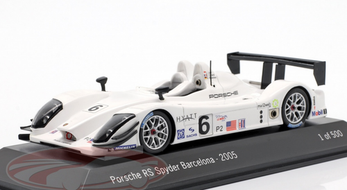 1/43 Dealer Edition Porsche RS Spyder #6 Barcelona L. Luhr