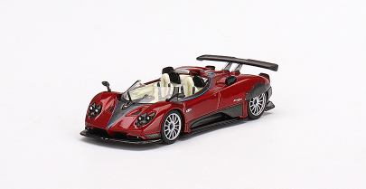 1/64 Mini GT Pagani Zonda HP Barchetta Rosso Dubai Diecast Car