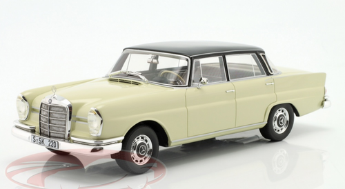 1/18 Cult Scale Models 1966 Mercedes-Benz 220SE (W111) (Cream