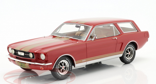 104-044 Cult 1/18 フォード Mustang Wagon 1/18 Cult Scale Models 1965 Ford Mustang Intermeccanica Wagon (Red