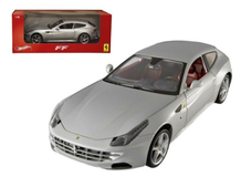 1/18 Hot Wheels Ferrari FF (Silver) Diecast Car Model