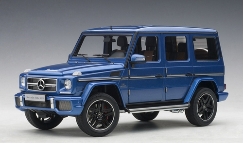 1/18 AUTOart Mercedes-Benz MB G-Class G-Klasse G63 AMG (DESIGNO MAURITIUS  BLUE) Car Model