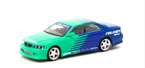 1/64 Tarmac Works Toyota Chaser JZX100 FALKEN - LIVECARMODEL.com