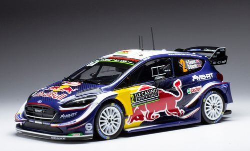 1/24 Ixo 2018 Ford Fiesta WRC #2 Rallye Monte Carlo M-Sport Ford WRT Ford  Fiesta WRC Car Model