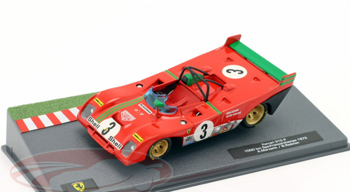 自動車 1/43 Ferrari312PB '73 Sarthe24hours 1/43 Ferrari 312 PB 1973 24 Hours of LeMans Car #16 Leather