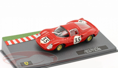 1/43 Altaya 1966 Ferrari Dino 206 #35 1000km Monza Spa Ferrari SEFAC Lorenzo Bandini, Ludovico Scarfiotti Car Model