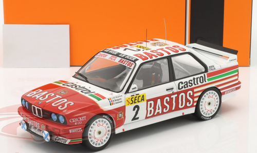 IXO 18RMC081C.20 BMW M3 (E30), No.3, Bastos, 24h Spa 1991,  Liedekerke/B