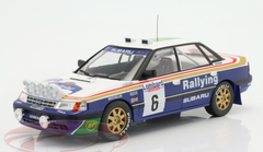 1/18 Ixo 1991 Subaru Legacy RS #6 Lombard RAC Rallye Subaru Rally Team Europe Markku Alén, Ilkka Kivimäki Car Model