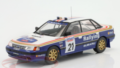 1/18 Ixo 1991 Subaru Legacy RS #21 Lombard RAC Rallye Subaru Rally Team Europe Colin McRae, Derek Ringer Car Model