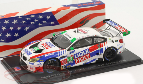 1/43 Spark 2020 BMW M6 GT3 #96 24h Daytona Turner Motorsport Bill