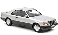 1/18 Norev 1990 Mercedes-Benz 300 CE-24 Coupe (C124) (Silver) Diecast Car Model