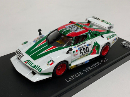 1/43 Kyosho Lancia Stratos Turbo Gr.5 Alitalia #539 Car Model