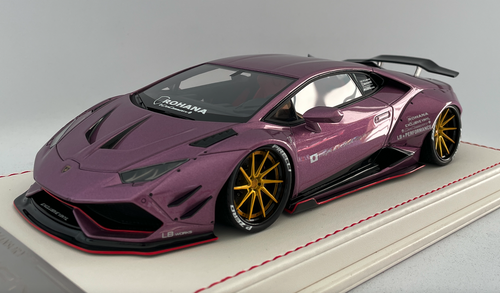 1/18 Ivy Lamborghini Huracan GT LB-Silhouette Works Louis Vuitton LV Theme  Resin Car Model Limited 30 Pieces