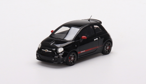 1/43 TSM Model Abarth 595 Scorpione Black Resin Car Model