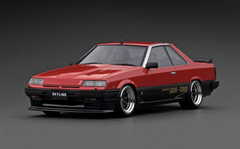 1/18 Ignition Model Nissan Skyline 2000 RS-X Turbo-C (R30) Red/Black