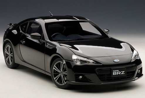 Black Subaru BRZ Diecast Model | LIVECARMODEL