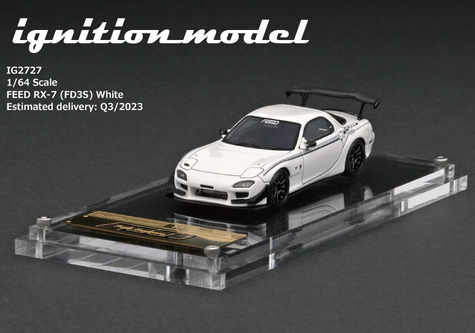 ミニカー Mazda RX-7 ignition model 1/64 6-1__02871.1665749557.500.333.