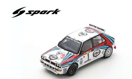 1/43 Lancia Delta HF Integrale No.1 3rd Monte Carlo Rally 1992