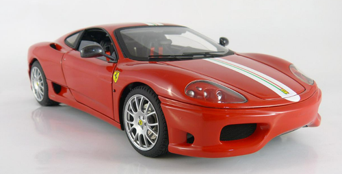 1/18 Hot Wheels Elite Ferrari 360 Challenge Stradale (Red) Diecast