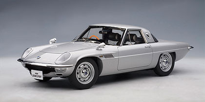 1/18 AUTOart MAZDA COSMO SPORT - SILVER Diecast Car Model 75933