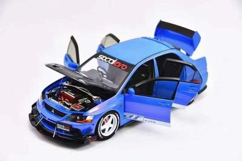 1/18 Super A Mitsubishi Lancer Evo Ix Evo 9 (Blue) Diecast Car