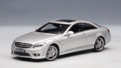 1/43 AUTOart MERCEDES-BENZ CL63 AMG - SILVER Diecast Car Model 56246