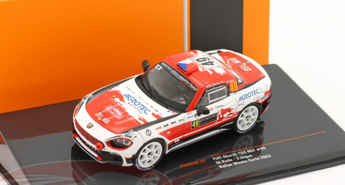 1/43 Ixo 2022 Fiat Abarth 124 RGT #49 rally Monte Carlo Martin