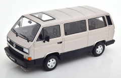 1/18 KK-Scale 1987 Volkswagen VW T3 Magnum (Light Grey Metallic) Car Model