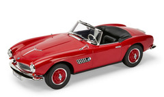 1/18 Dealer Edition 1958 BMW 507 Cabriolet (Red) Diecast Car Model