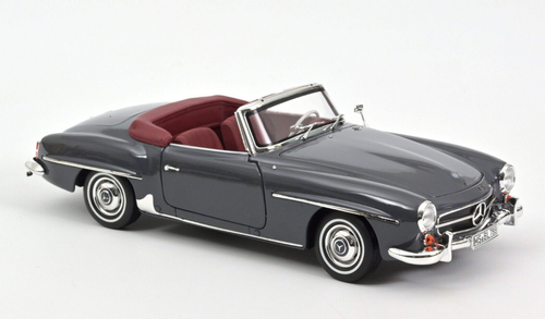 1/18 Norev 1957 Mercedes-Benz 190 SL Roadster (W121) (Dark Grey