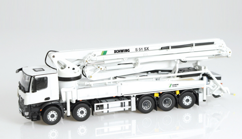 1/50 NZG Schwing S51 SX - Mercedes-Benz Arocs 8x4 Truck 1/50 NZG Schwing S51 SX - Mercedes-Benz Arocs 8x4 Truck